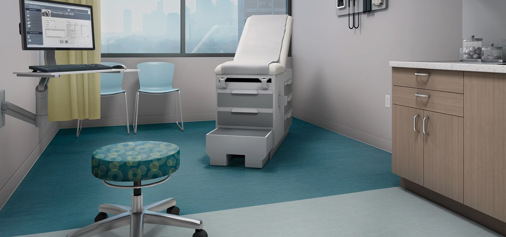 Clinical Examination Room Flooring